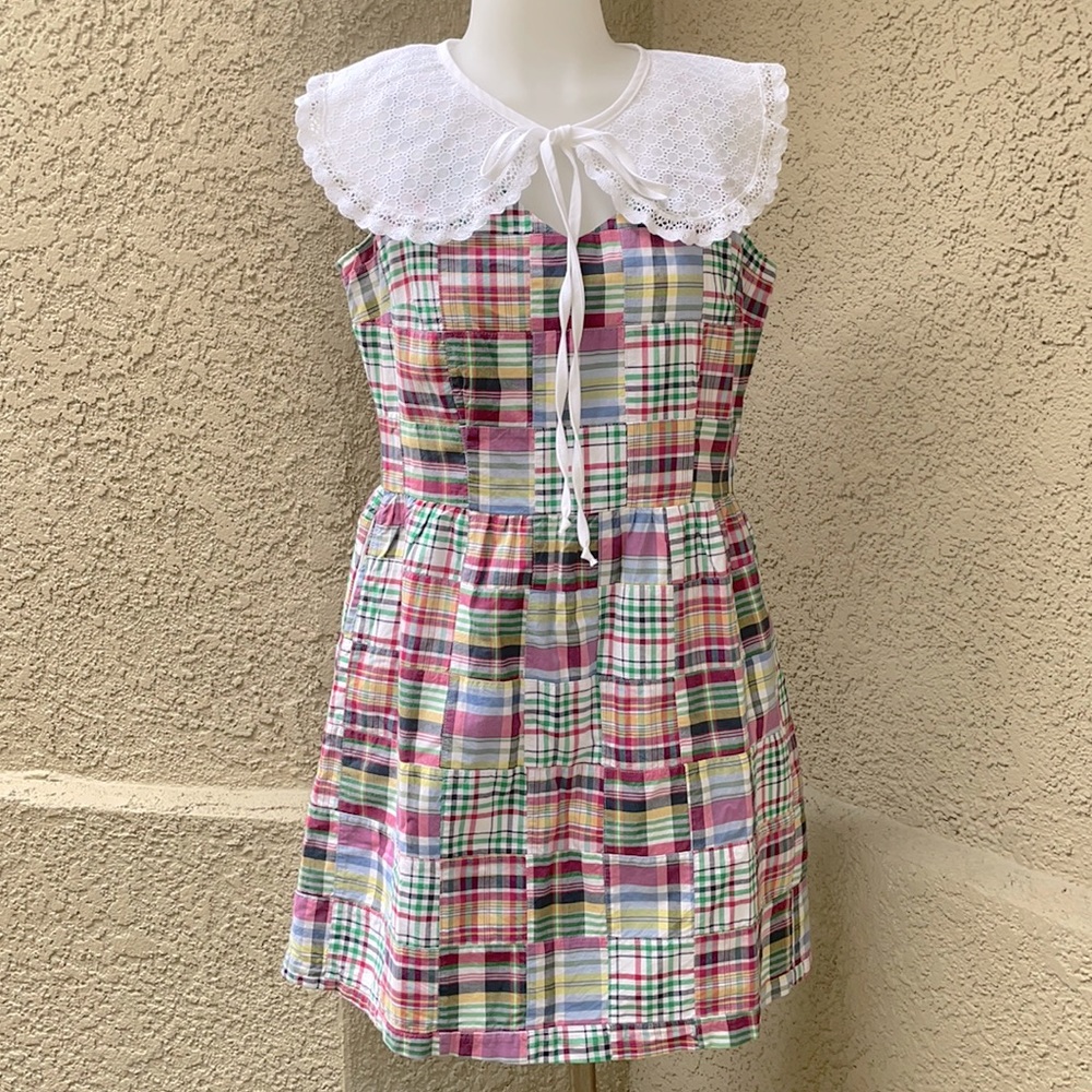 New vintage multicolored L.L.Bean cotton dress